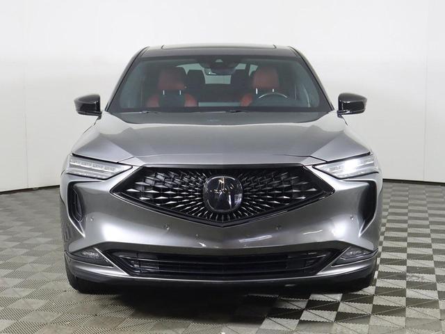 Photo of 2024 Liquid Carbon Metallic Acura MDX