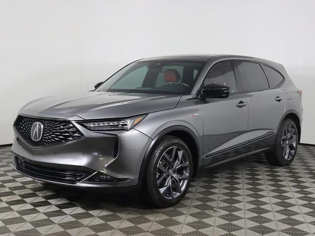 Photo of 2024 Liquid Carbon Metallic Acura MDX