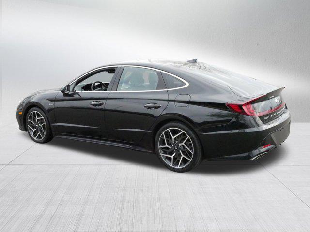 Photo of 2021 Phantom Black Hyundai SONATA