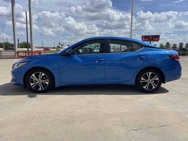Photo of 2023 Electric Blue Metallic Nissan Sentra