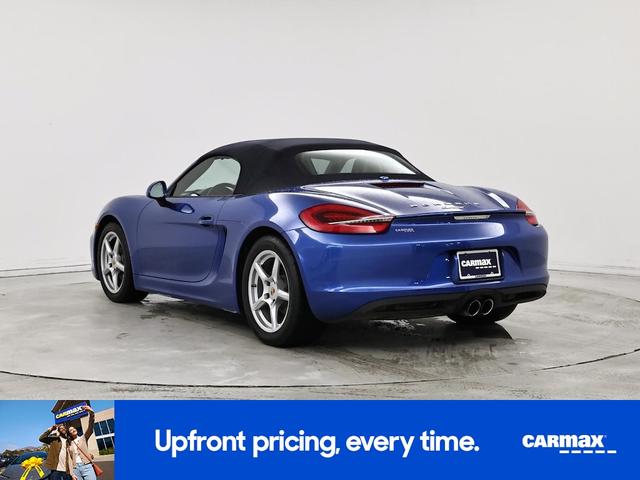Photo of 2016 Blue Porsche Boxster
