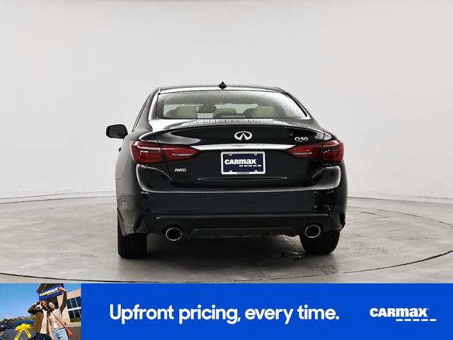 Photo of 2020 Black INFINITI Q50