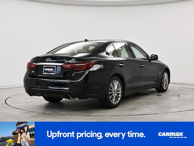 Photo of 2020 Black INFINITI Q50