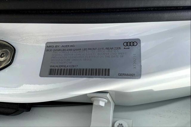 Photo of 2020 Ibis White Audi A3