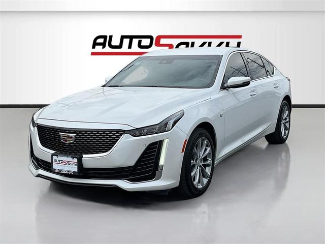 Photo of 2024 Crystal White Tri-Coat Cadillac CT5