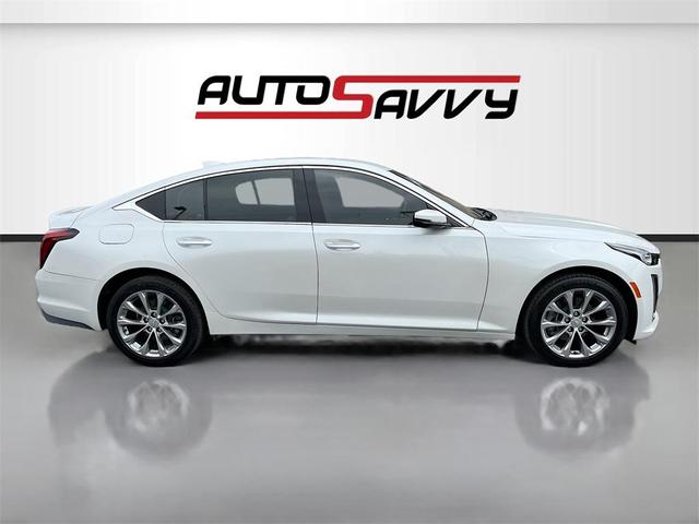 Photo of 2024 Crystal White Tri-Coat Cadillac CT5