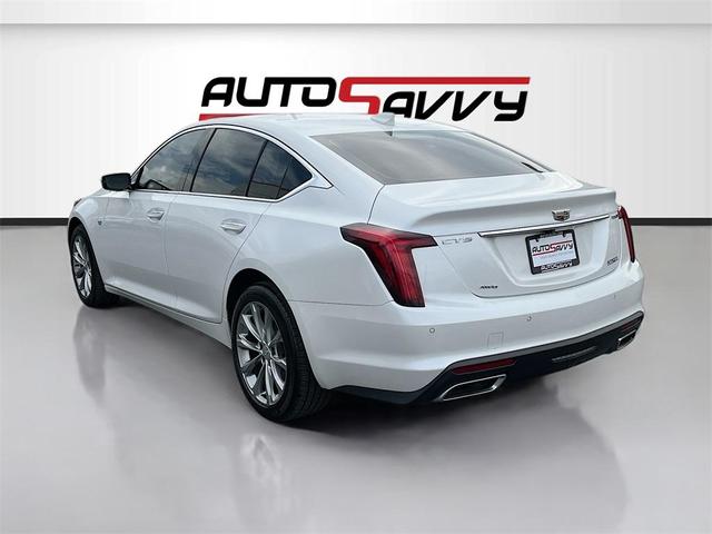 Photo of 2024 Crystal White Tri-Coat Cadillac CT5