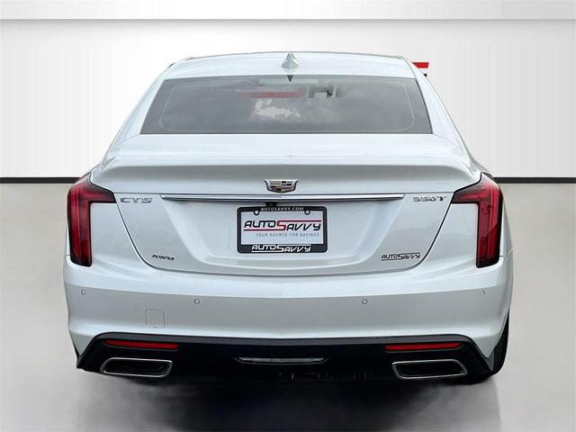 Photo of 2024 Crystal White Tri-Coat Cadillac CT5