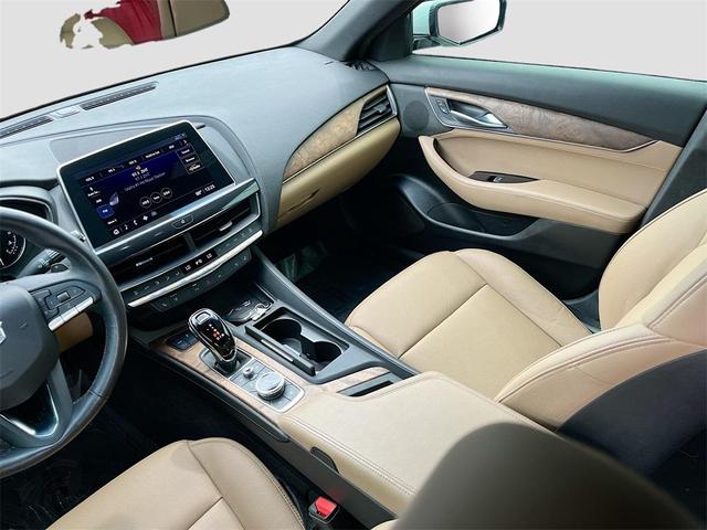 Photo of 2024 Crystal White Tri-Coat Cadillac CT5