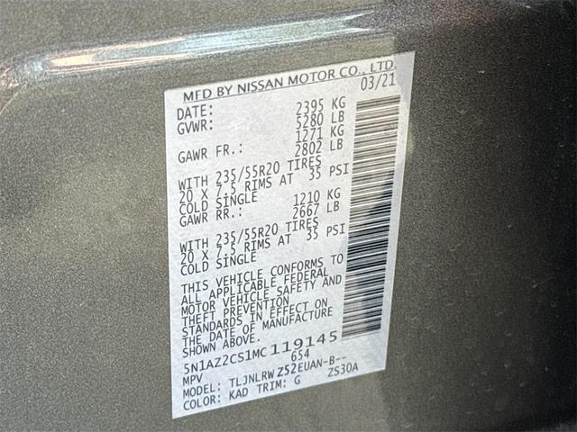Photo of 2021 Gun Metallic Nissan Murano