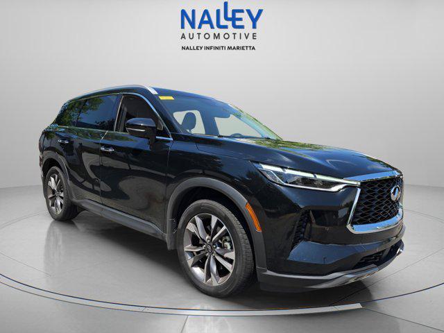 Photo of 2022 Mineral Black INFINITI QX60