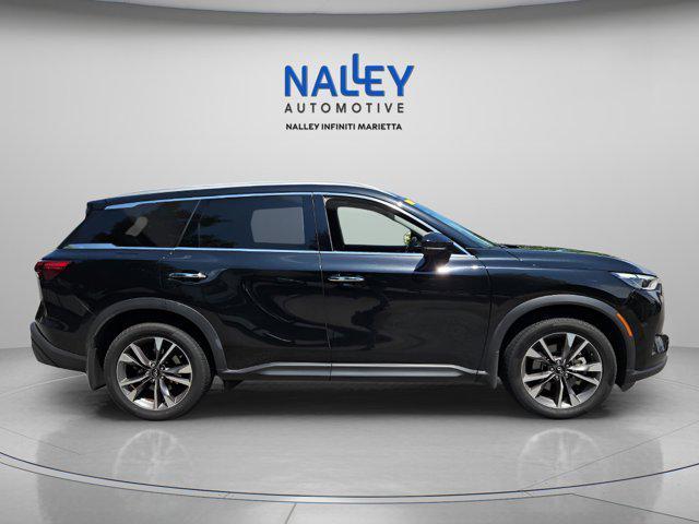 Photo of 2022 Mineral Black INFINITI QX60