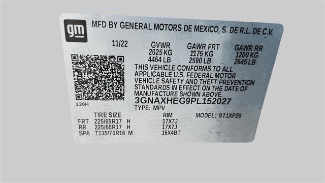 Photo of 2023 Sterling Gray Metallic Chevrolet Equinox