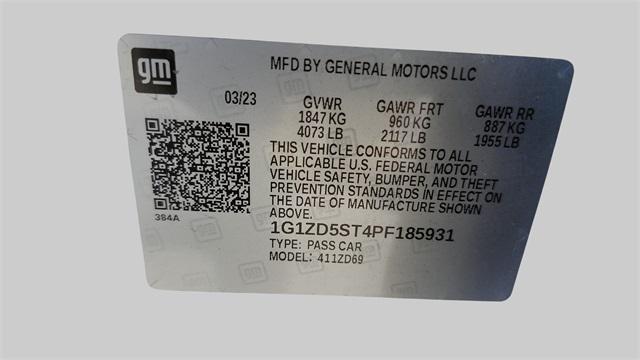 Photo of 2023 Mosaic Black Metallic Chevrolet Malibu