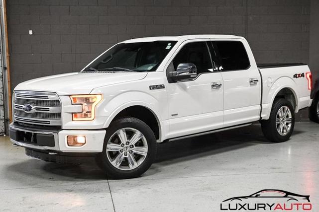 Photo of 2015 White Platinum Metallic Tri-Coat Ford F-150
