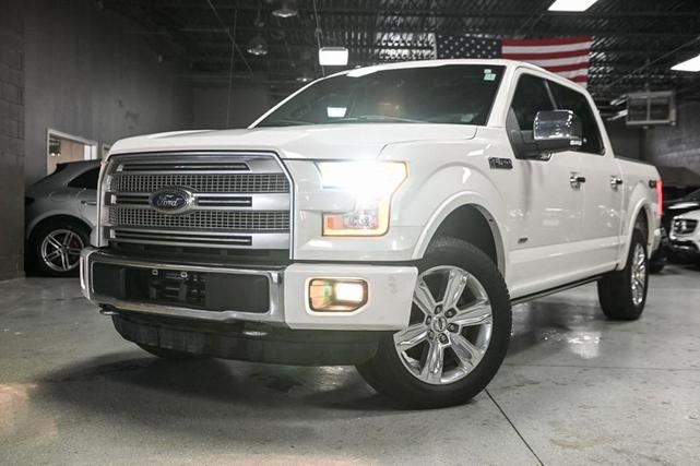 Photo of 2015 White Platinum Metallic Tri-Coat Ford F-150