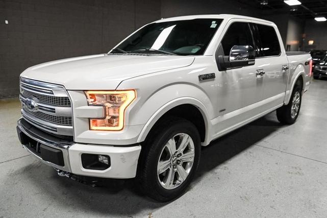 Photo of 2015 White Platinum Metallic Tri-Coat Ford F-150