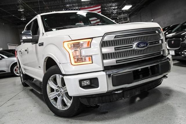 Photo of 2015 White Platinum Metallic Tri-Coat Ford F-150