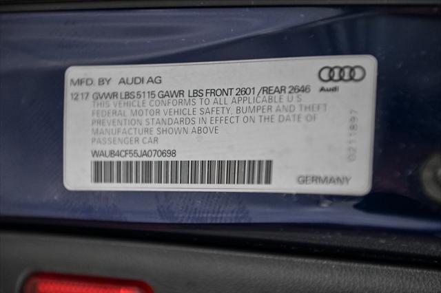 Photo of 2018 Navarra Blue Metallic Audi S5