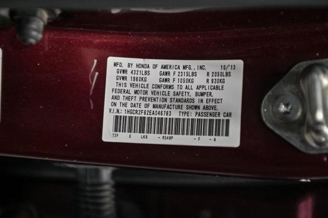 Photo of 2014 Basque Red Pearl II Honda Accord