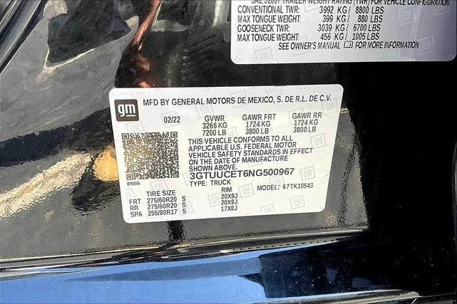 Photo of 2022 Onyx Black GMC Sierra 1500