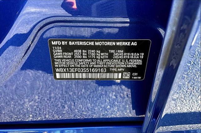 Photo of 2025 Portimao Blue Metallic BMW X1