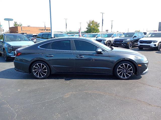 Photo of 2021 Portofino Gray Hyundai SONATA