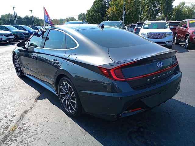 Photo of 2021 Portofino Gray Hyundai SONATA