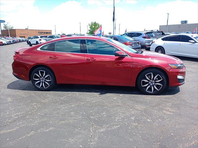 Photo of 2025 Radiant Red Tintcoat Chevrolet Malibu