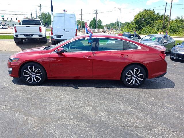 Photo of 2025 Radiant Red Tintcoat Chevrolet Malibu