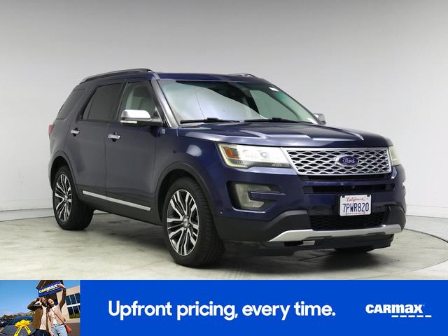 Photo of 2016 Blue Ford Explorer