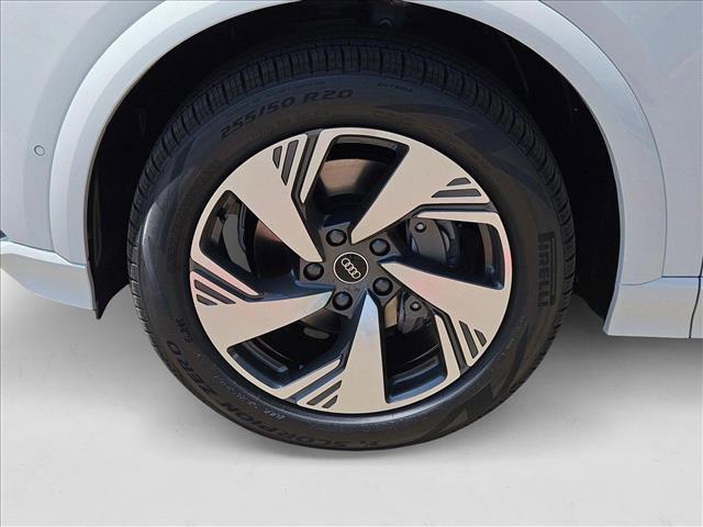 Photo of 2025 Glacier White Metallic Audi Q6 e-tron