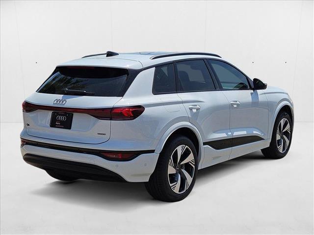 Photo of 2025 Glacier White Metallic Audi Q6 e-tron