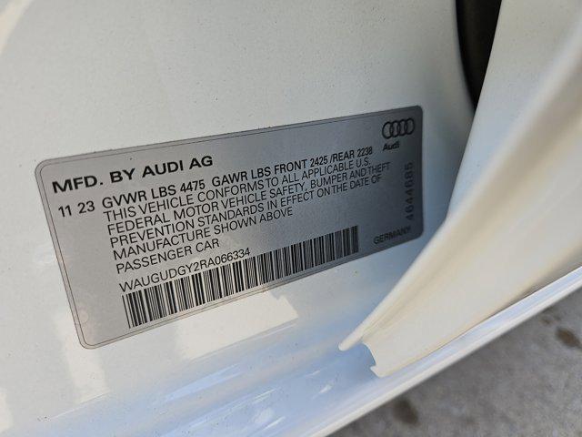 Photo of 2024 Glacier White Metallic Audi A3