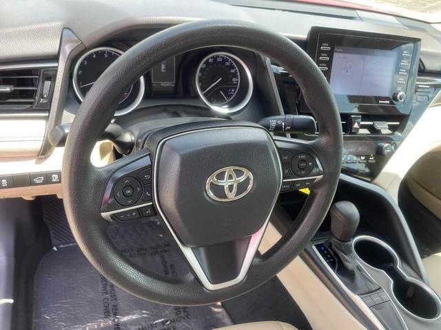 Photo of 2023 Supersonic Red Toyota Camry