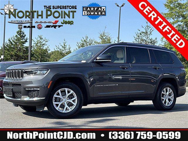 Photo of 2022 Baltic Gray Metallic Clearcoat Jeep Grand Cherokee L