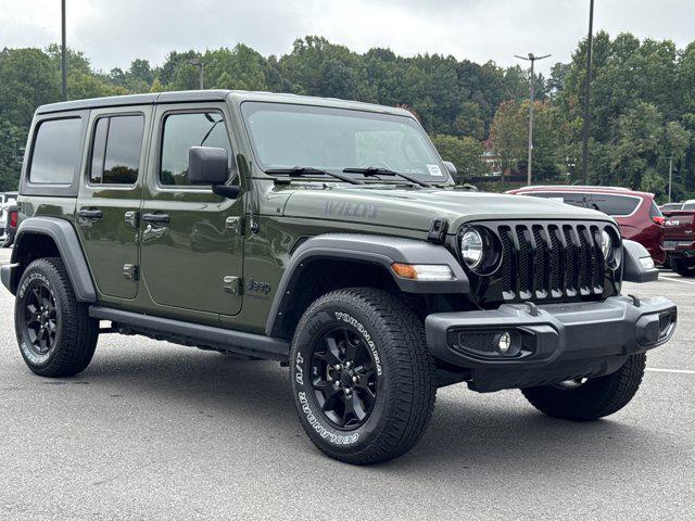 Photo of 2021 Sarge Green Clearcoat Jeep Wrangler Unlimited