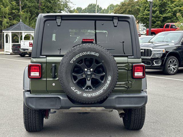 Photo of 2021 Sarge Green Clearcoat Jeep Wrangler Unlimited