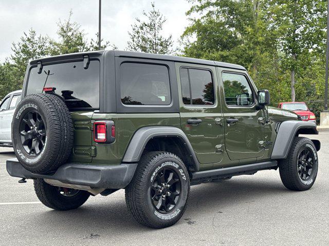 Photo of 2021 Sarge Green Clearcoat Jeep Wrangler Unlimited