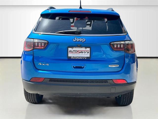 Photo of 2020 Laser Blue Pearlcoat Jeep Compass