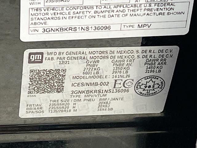Photo of 2022 Black Chevrolet Blazer