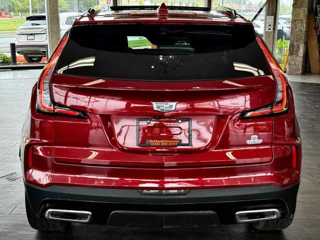Photo of 2025 Radiant Red Cadillac XT4