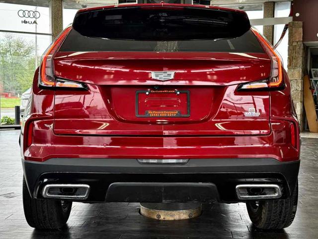 Photo of 2025 Radiant Red Cadillac XT4