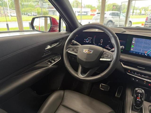 Photo of 2025 Radiant Red Cadillac XT4