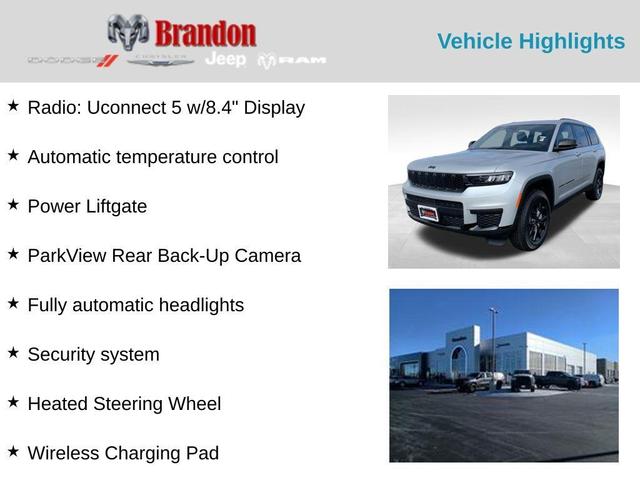Photo of 2025 Silver Zynith Jeep Grand Cherokee L