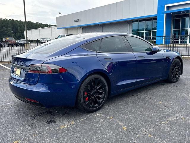 Photo of 2020 Deep Blue Metallic Tesla Model S