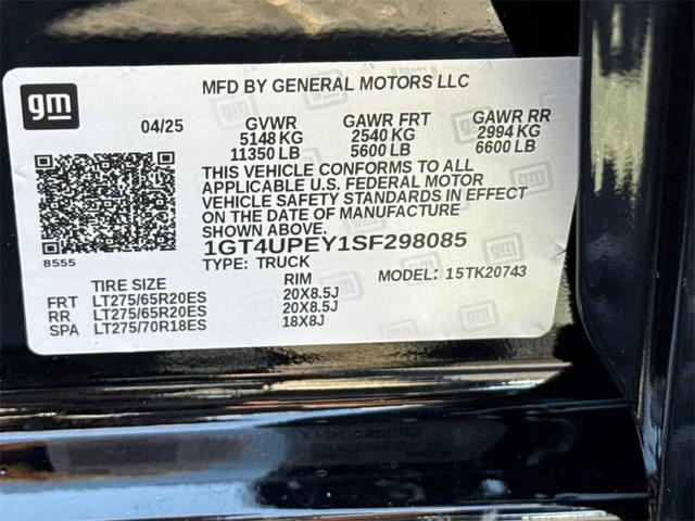 Photo of 2025 Onyx Black GMC Sierra 2500