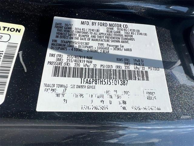 Photo of 2018 Magnetic Ford Mustang