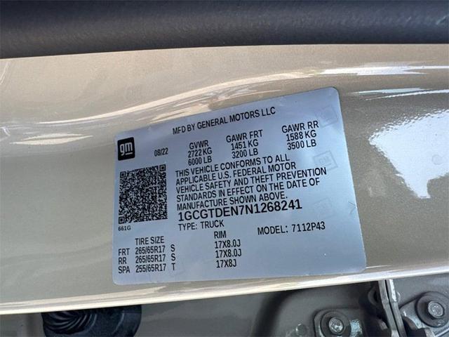Photo of 2022 Sand Dune Metallic Chevrolet Colorado
