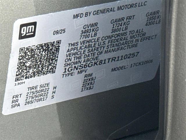 Photo of 2026 Sterling Gray Metallic Chevrolet Suburban